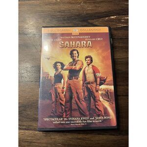 Sahara (DVD, 2005, Full Frame) PG 13 Paramount Pictures